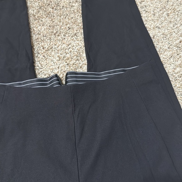 Athleta Black Dress Pants Straight Leg With Back Zipper - Picture 2 of 5